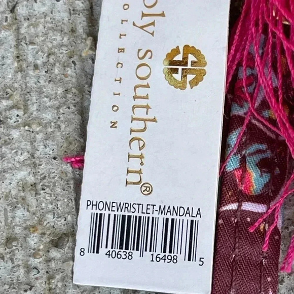 Simply Southern Phone Wallet Wristlet Mandala NEW with tags Pink Geometric - Picture 2 of 3